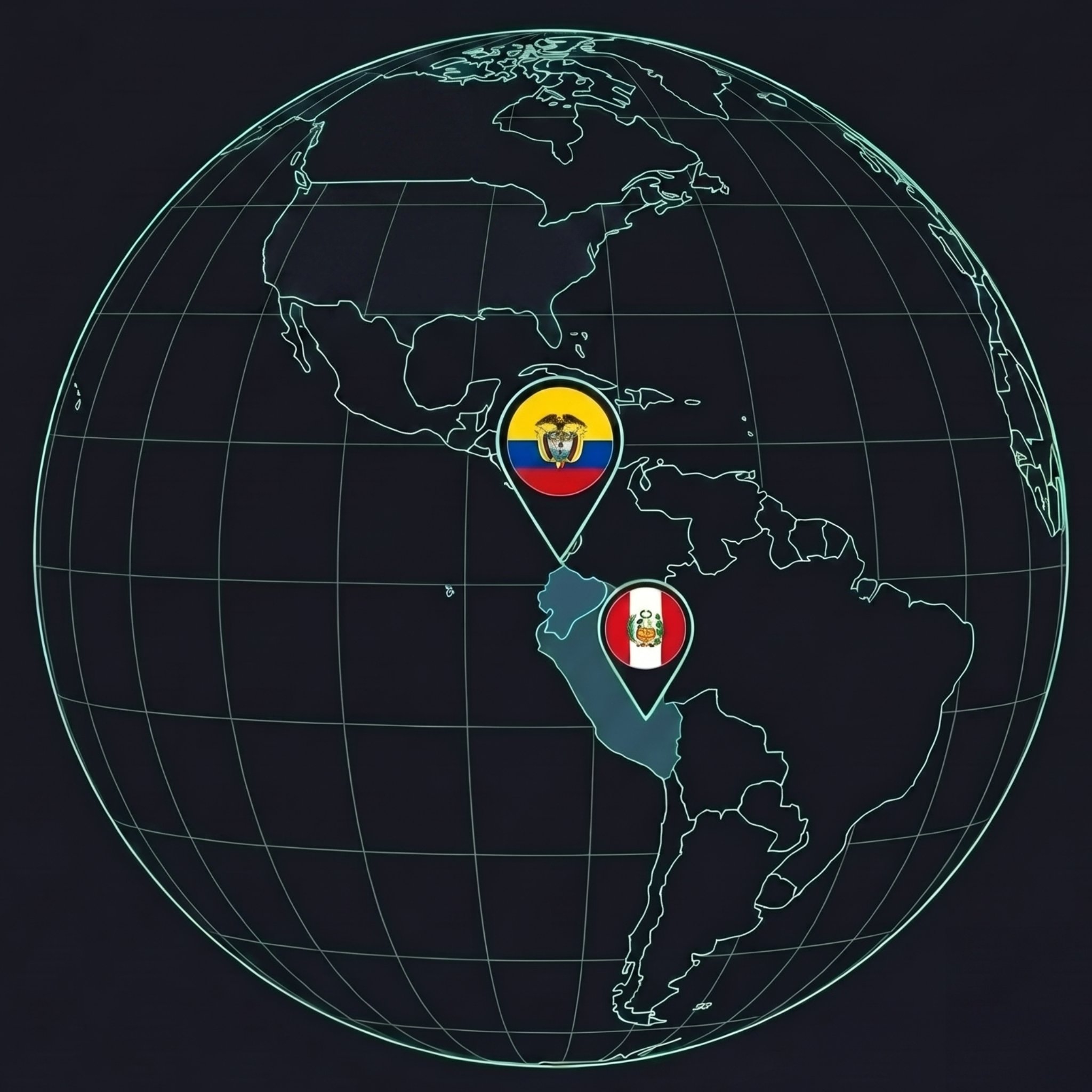 Presencia NGT en Perú y Ecuador